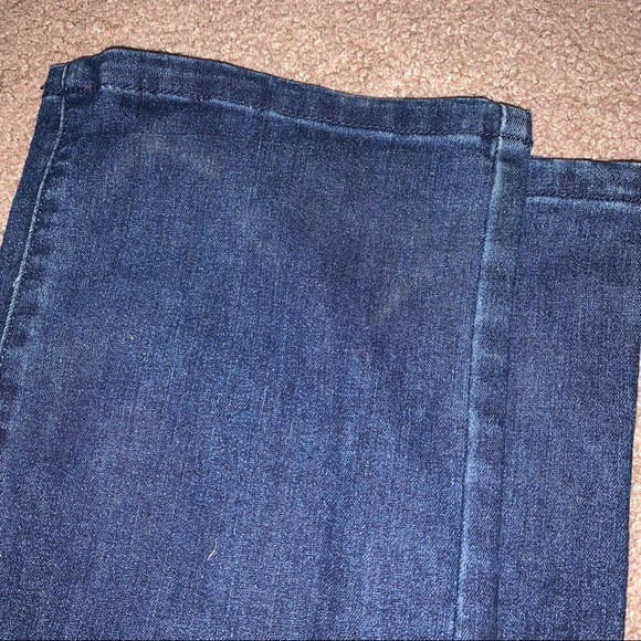 Measure And Made Straight Jean Dark Wash Jeans Size 8 Fit 3 New With Tags - Picture 5 of 16